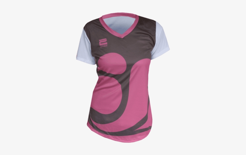 Camiseta Mujer Modelo Gota - T-shirt, transparent png download