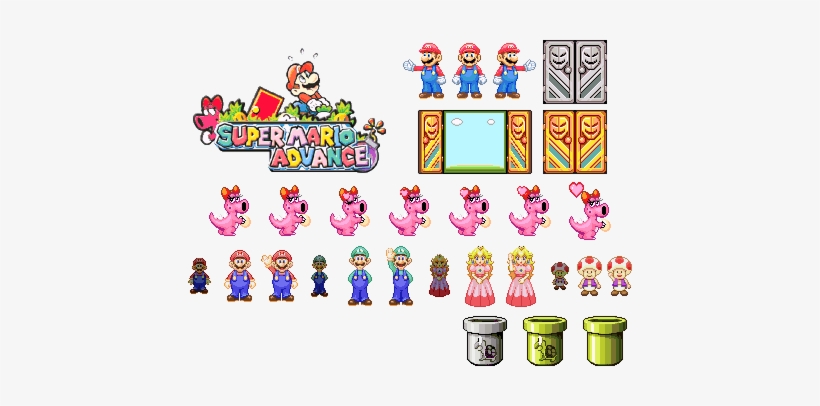 Misc - Super Mario Advance Mario, transparent png download