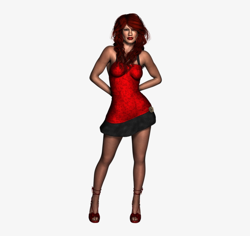 Modelo Mujer Png - Costume, transparent png download