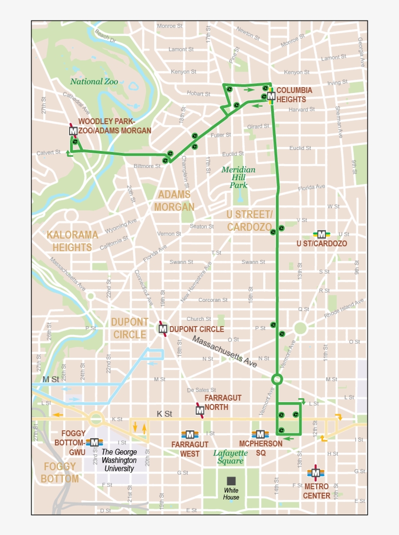 Stops - - Woodley Park, Washington, D.c., transparent png download