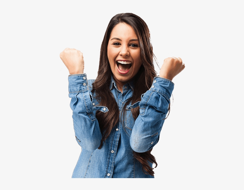 The - Mulher Comemorando Png, transparent png download
