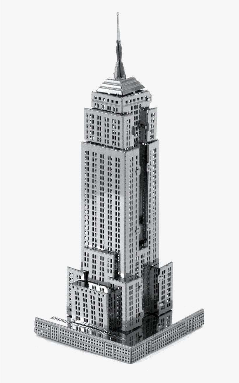 Características - Metal Earth Empire State, transparent png download