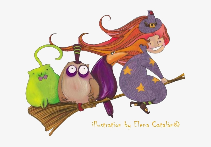 A Pasear En Su Escoba - Flickr, transparent png download