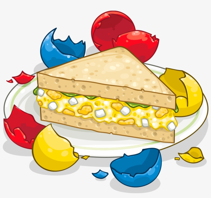 Image Result For Pepperoni Sandwich Clipart Cartoon Egg Salad Sandwich PNG Image Transparent