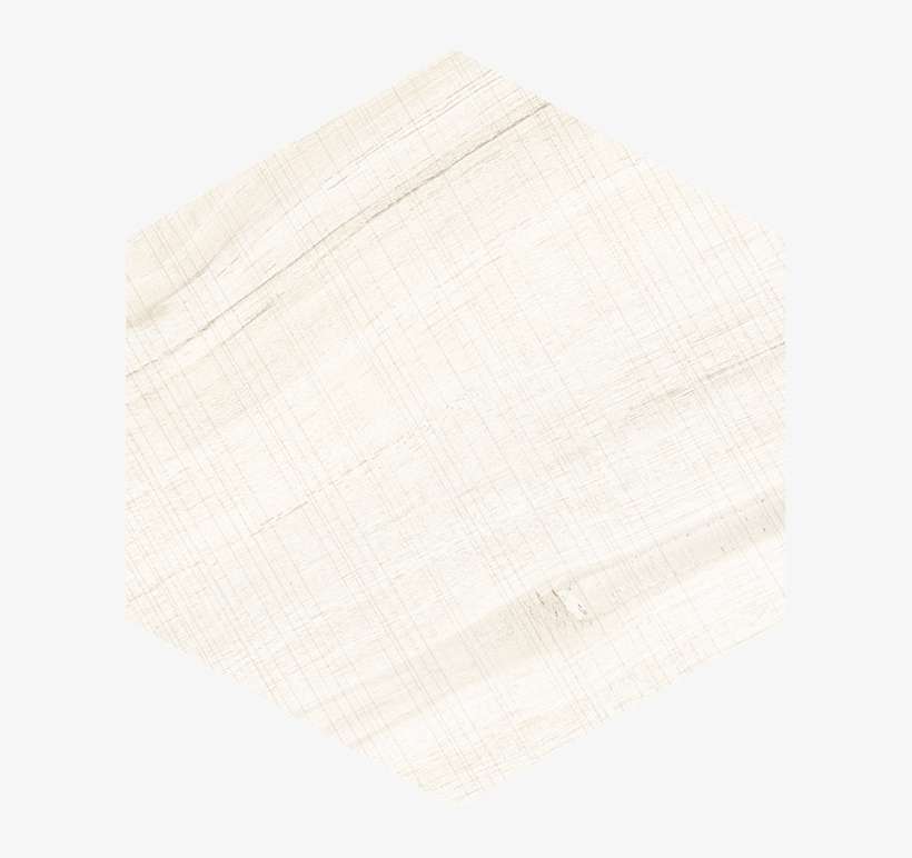 Floor Tiles Porcelain Hexágono Gamma Blanco 23x26,6 - Napkin, transparent png download