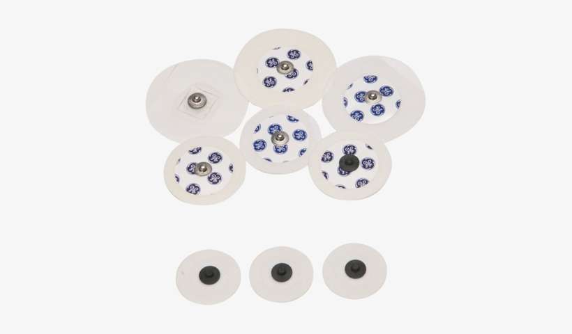 Ecg Electrodes - Disposable Ecg Electrodes, transparent png download
