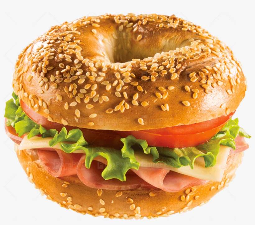 Bagel Sandwich Png Clipart Montreal-style Bagel Breakfast, transparent png download