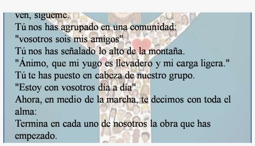 Oracion Por La Comunidad, transparent png download