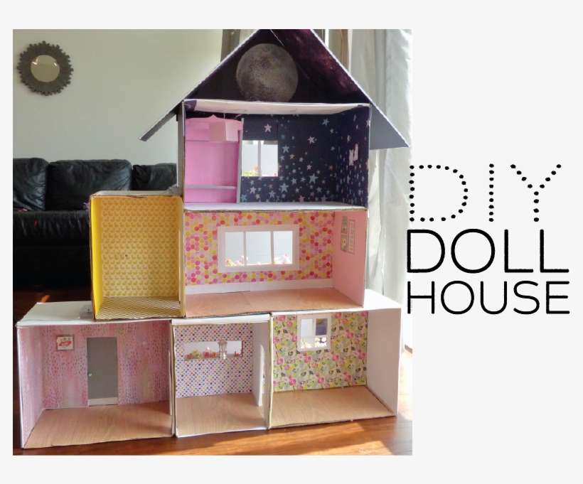Diy Dollhouse Inside Empty-01 - House, transparent png download