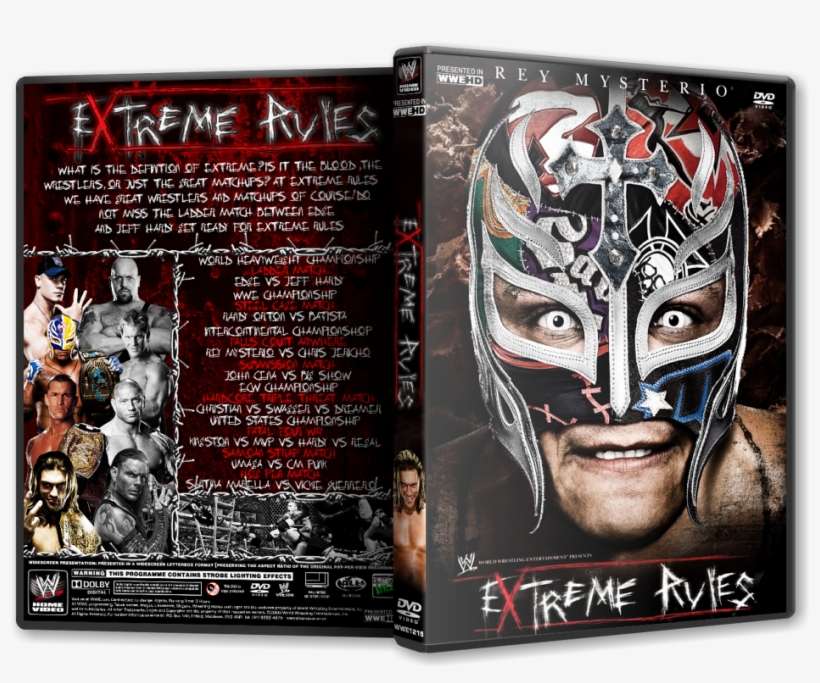 Wwe Extreme Rules 2009 Dvd Cover Photo Wwe Extreme - Wwe 2009 - Extreme Rules - New Orleans, La June 7,, transparent png download