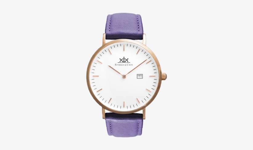 Individual Watch With Scratch Resistant Sapphire Glass - Leather, transparent png download