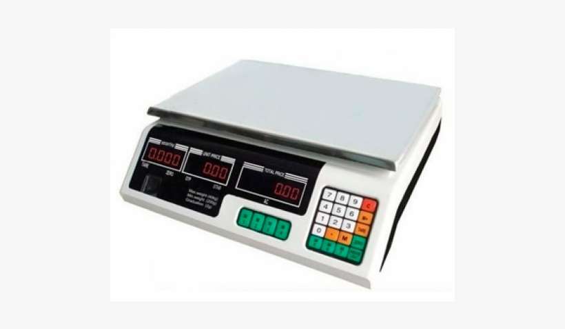 Balanza Pesa Digital 30kg Doble Visor Recargable - Electronic Price Computing Scale, transparent png download