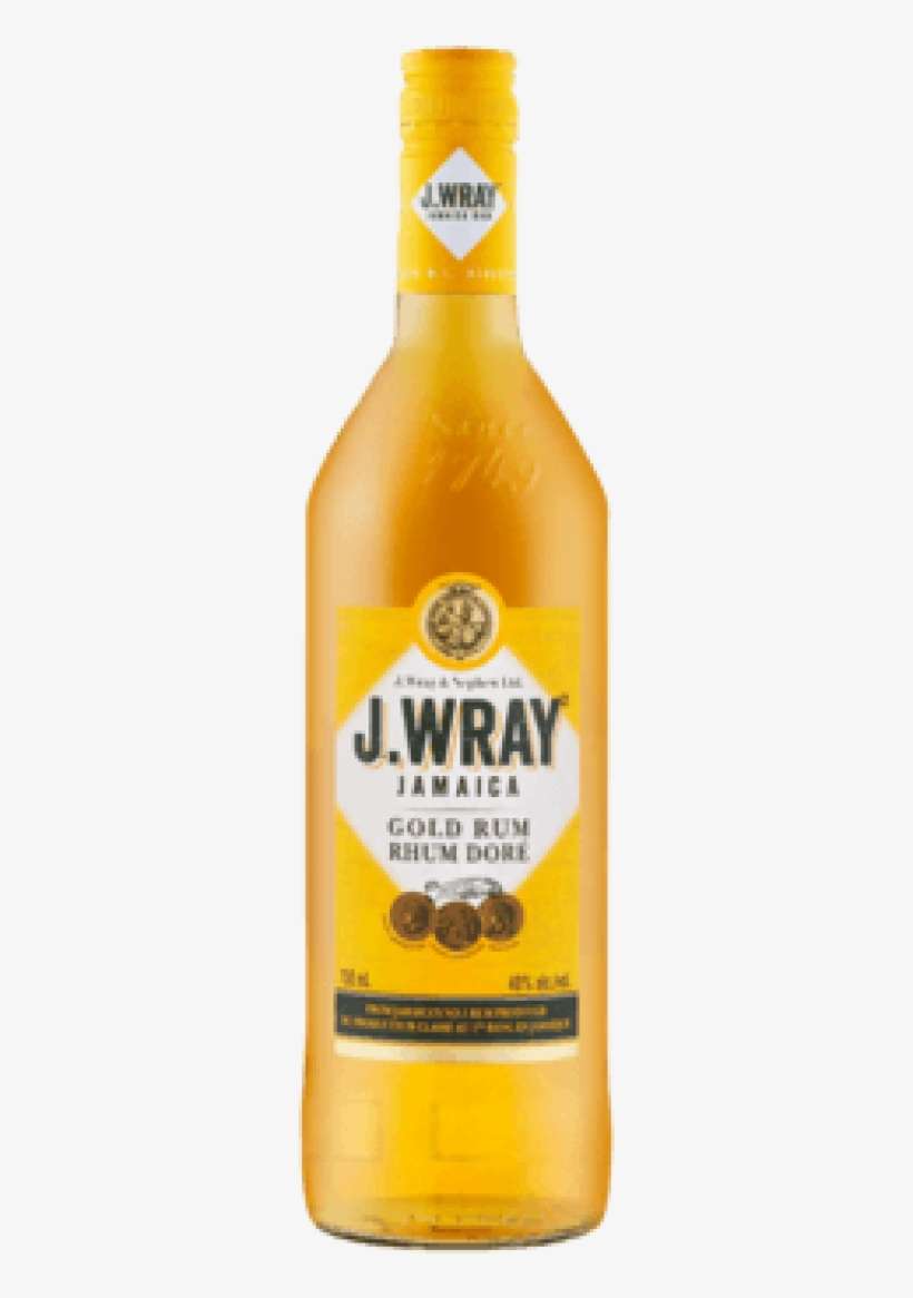 J Wray Gold Jamaican Rum - J Wray Gold Rum, transparent png download