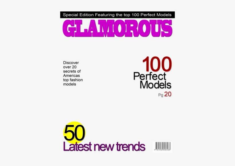 Create A Fake Glamorous Magazine Cover - Away From You Let Them, transparent png download