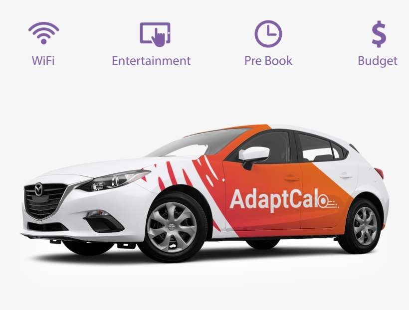 Perspective Phone - Car Mockup Free Psd, transparent png download