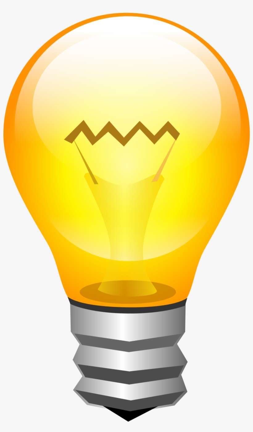 Open - Bombilla Svg, transparent png download