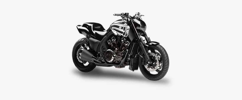 Moto Semi Nova - New Yamaha V Max, transparent png download