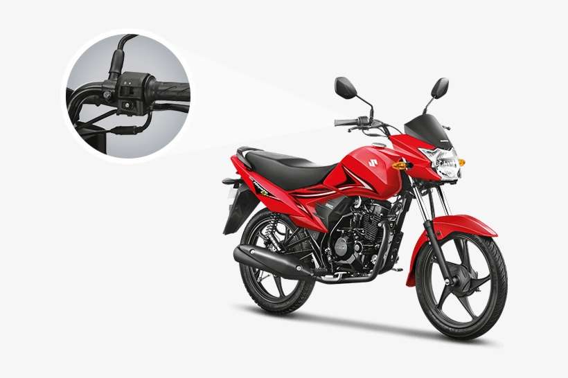 Facilita El Arranque De La Moto Y Operación Sólo Al - Suzuki Hayate Ep Red, transparent png download