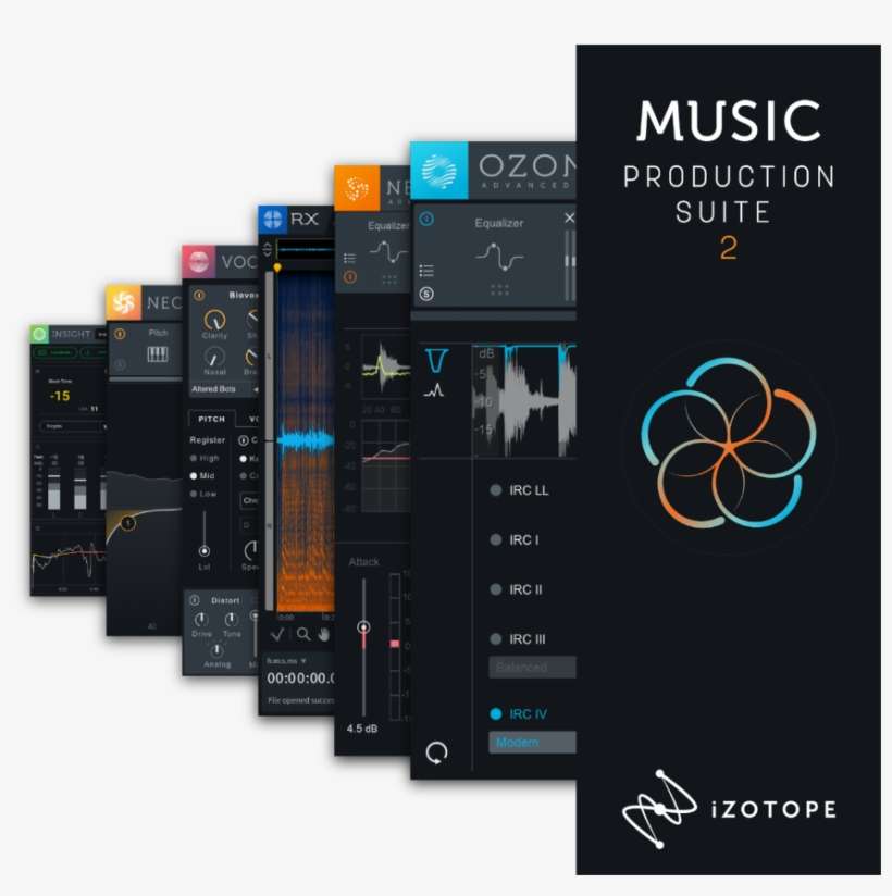 Music Production Suite - Izotope Music Production Suite (serials), transparent png download