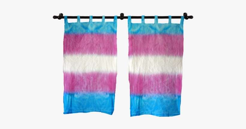 Cortina De Varão Tie Dye Trans Na Internet - Curtain, transparent png download