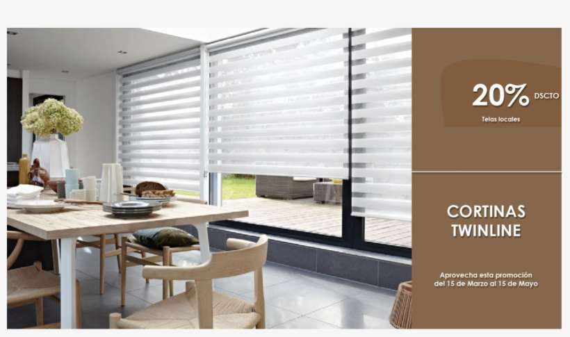 Cortina Twinline Hunter Douglas, transparent png download