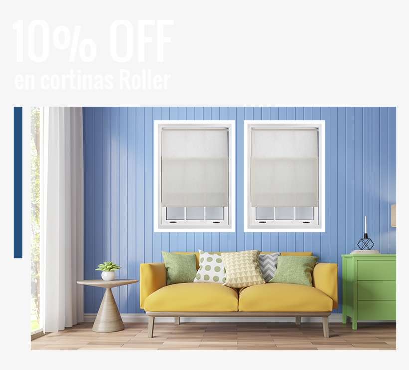 15% De Descuento En Cortinas Roller - Rendering, transparent png download