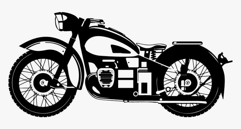 Vinilo Moto Vintage Clasica - Biker Respect Is Earned Honesty, transparent png download