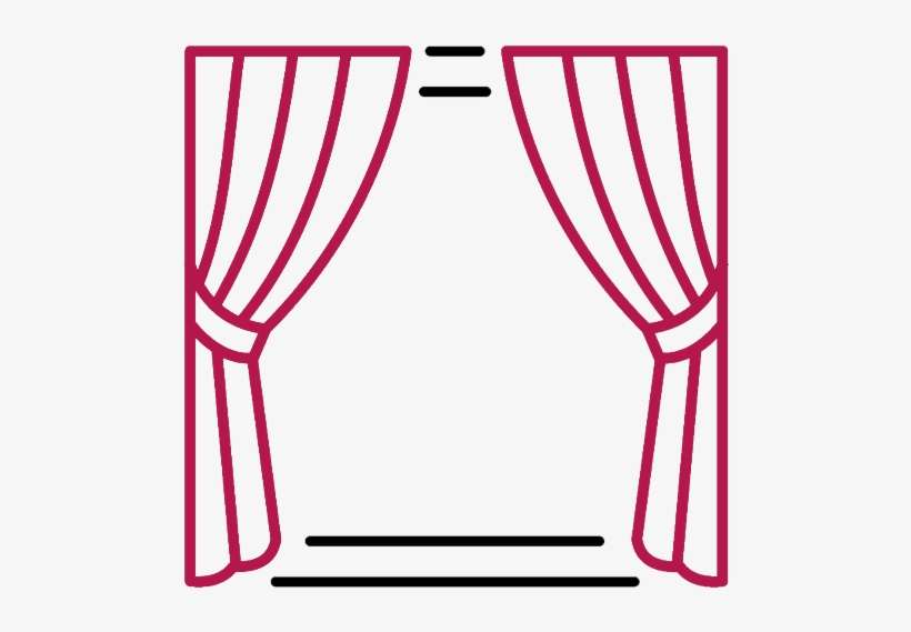 Convencionales Y Visillos - Cortinas Icono, transparent png download