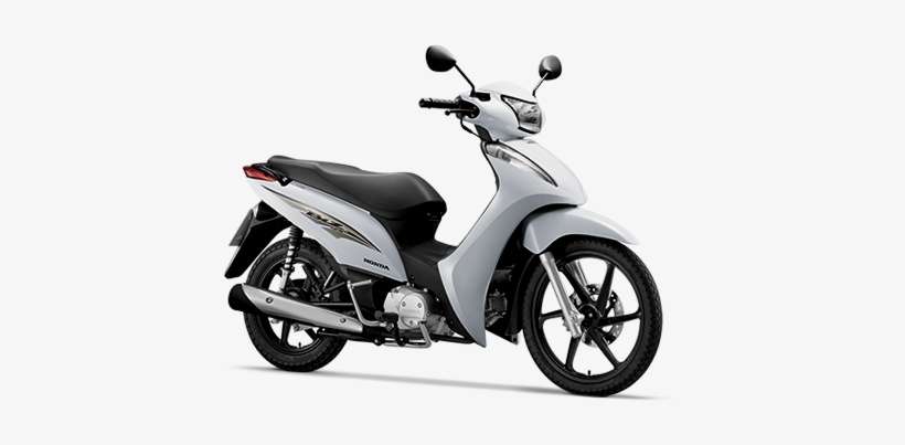 00biz125 2016 3 4 Branca - Honda Biz 2017 Branca, transparent png download