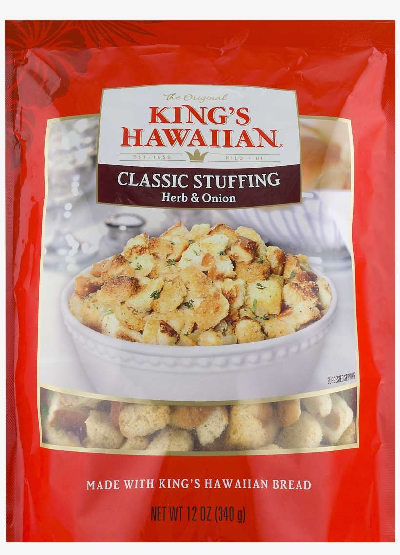 King's Hawaiian Classic Stuffing, 10 Oz, transparent png download