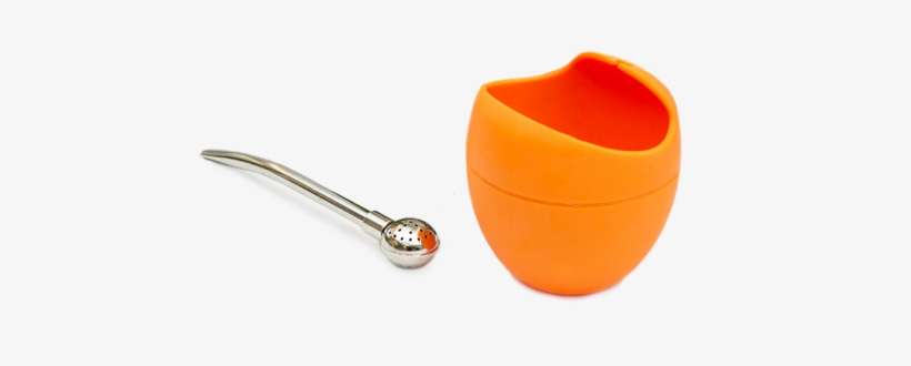 Yerba Mate Gourd And Bombilla Set - Bombilla, transparent png download