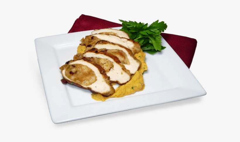 Garlic, Cranberry & Sage Stuffed Chicken Breasts - Stuffed Chicken Breast Png, transparent png download