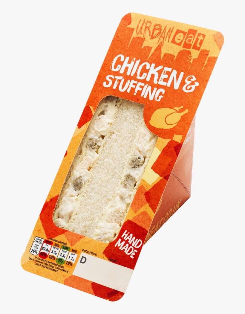 Chicken And Stuffing Sandwich, transparent png download