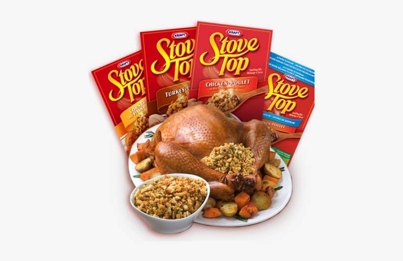 Chicken And Stuffing Bake - Kraft Stove Top Chicken Stuffing Mix, transparent png download