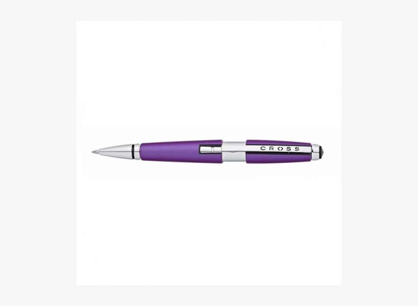 Cross Edge Purple Selectip Gel Rolling Ball Pen - Cross Edge Capless Gel Ink Pen - Purple, transparent png download