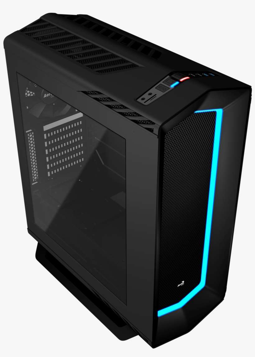 Monitores Curvos - Pc Case Aerocool P7 C1, transparent png download