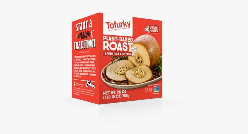 1 - - Tofurky Veggie Roast & Wild Rice Stuffing, transparent png download