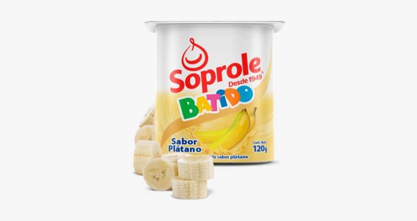 Soprole Yoghurt Batido Sabor Plátano - Yogur Sabores Soprole, transparent png download