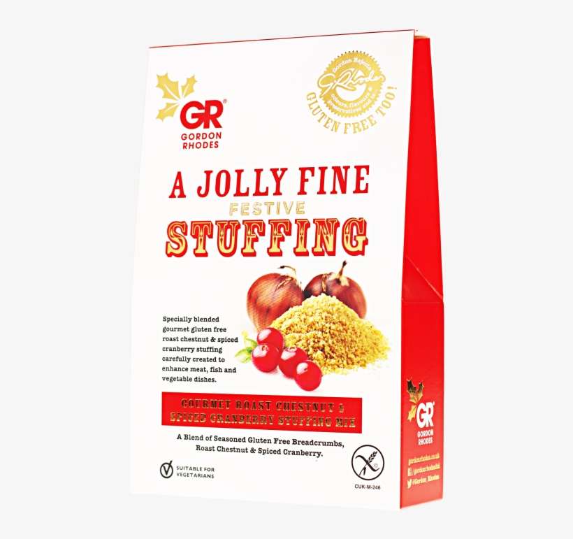 Roast Chestnut & Spriced Cranberry Festive Stuffing - Gordon Rhodes Sticky Brisket Beef Gourmet Sauce Mix, transparent png download