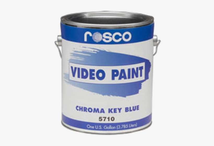Rosco Chroma Key Paint, Matte, 1 Quart, Blue, transparent png download