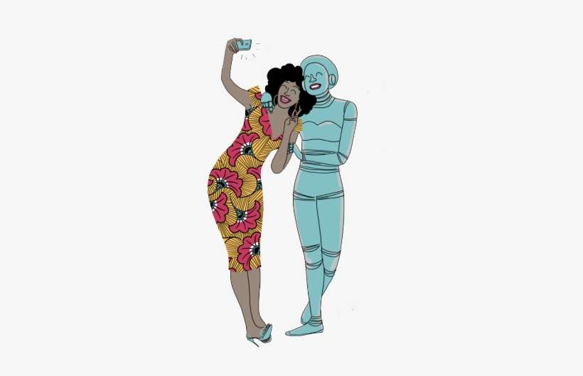 African Woman Isahit - Illustration, transparent png download