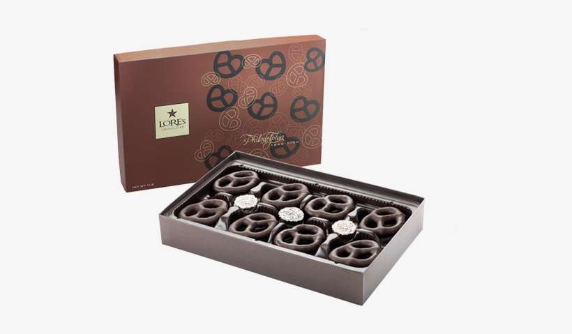 Dark Chocolate Covered Pretzels - Pretzel, transparent png download