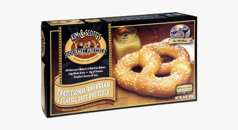 Kim & Scott's Gourmet Pretzels Traditional Bavarian - Kim & Scotts Stuffed Soft Pretzels, Spinach Feta, transparent png download