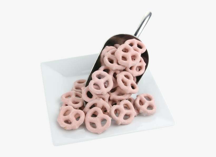 Raspberry Natural Yogurt Pretzels - Baking Mold, transparent png download