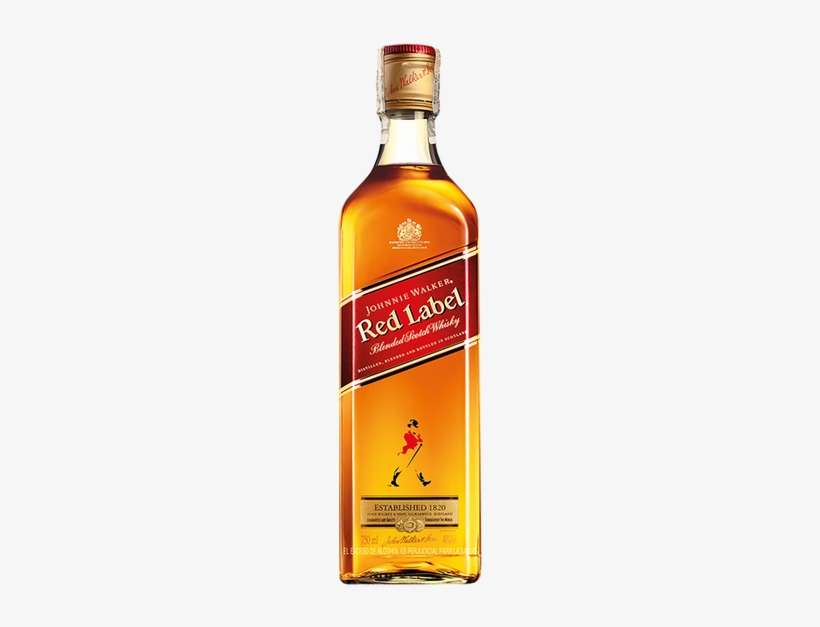Whisky Johnnie Walker Red Label - Red Label, transparent png download