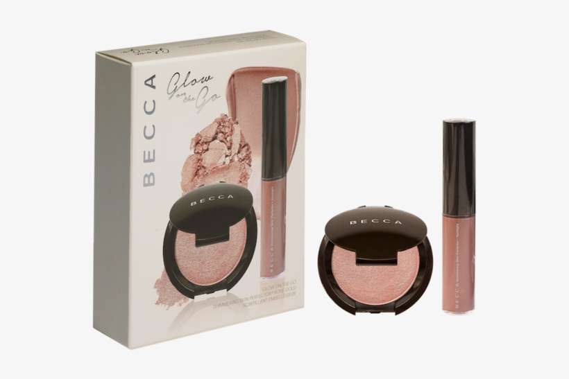 Becca Rose Gold Kit - Becca Glow On The Go Kit Rose Gold, transparent png download