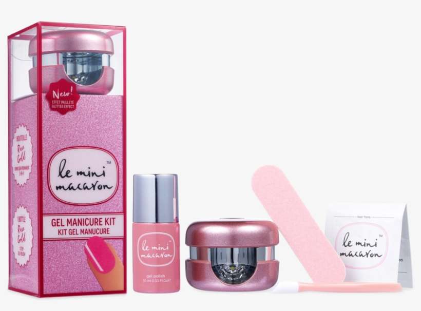 Gel Manicure Kit - Le Mini Macaron Kit Rose Gold, transparent png download