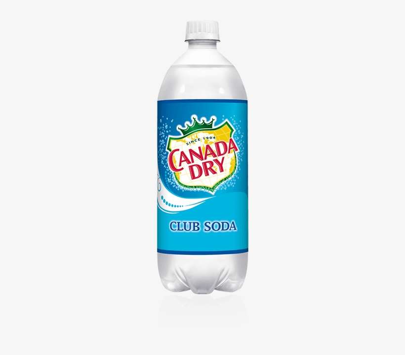 Canada Dry Club Soda - Canada Dry Club Soda 1l, transparent png download