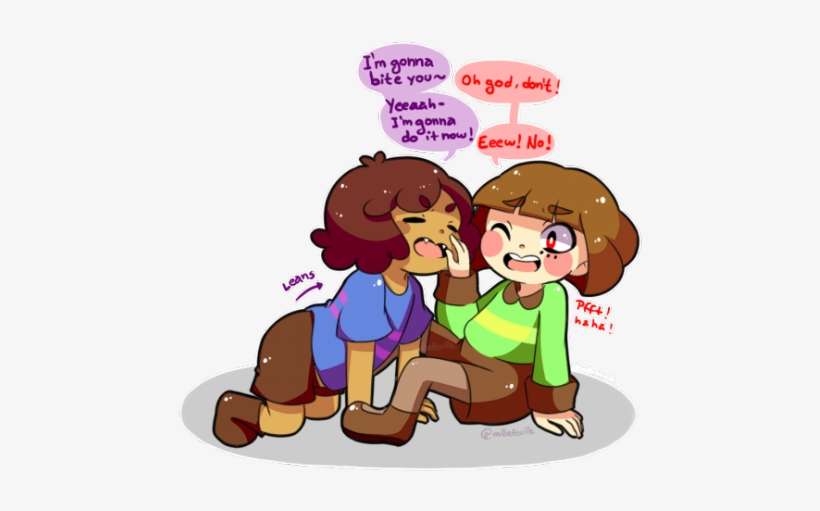 [blessed By A Colorful Masterpiece] Anonymous Asked - Undertale Vampires, transparent png download