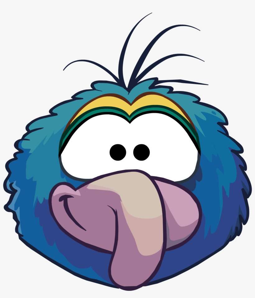 The Great Gonzo Head Clothing Icon Id - Muppets Heads Png, transparent png download